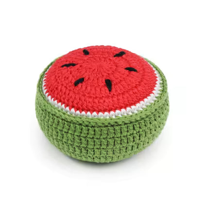 Crocheted Watermelon Pincushion