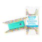 Quilt Binding Spool -  Teal Pink & Gold Glitter