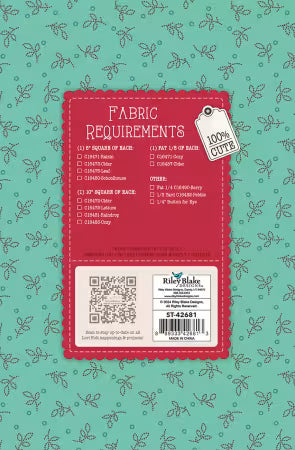 Lori Holt Gentler Times Quilt Seeds Pattern