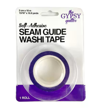 Seam Guide Tape by The Gypsy Quilter® – 3/4" x 10 yds