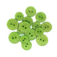 Granny Smith Glitter Buttons – Sparkling Lime Green Buttons for Crafts ✨🍏