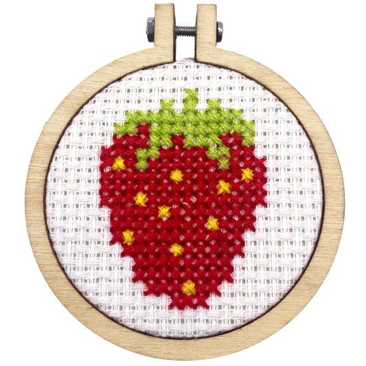 Mini Matchbox Cross Stitch Kit: I'm Berry Grateful