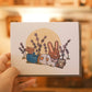 Greeting Card: Rabbit Journaling