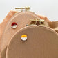 Circle Magnetic Needle Minder: Amber