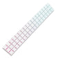 18” x 3” Ruler - Pink to Teal Gradient | Glitter