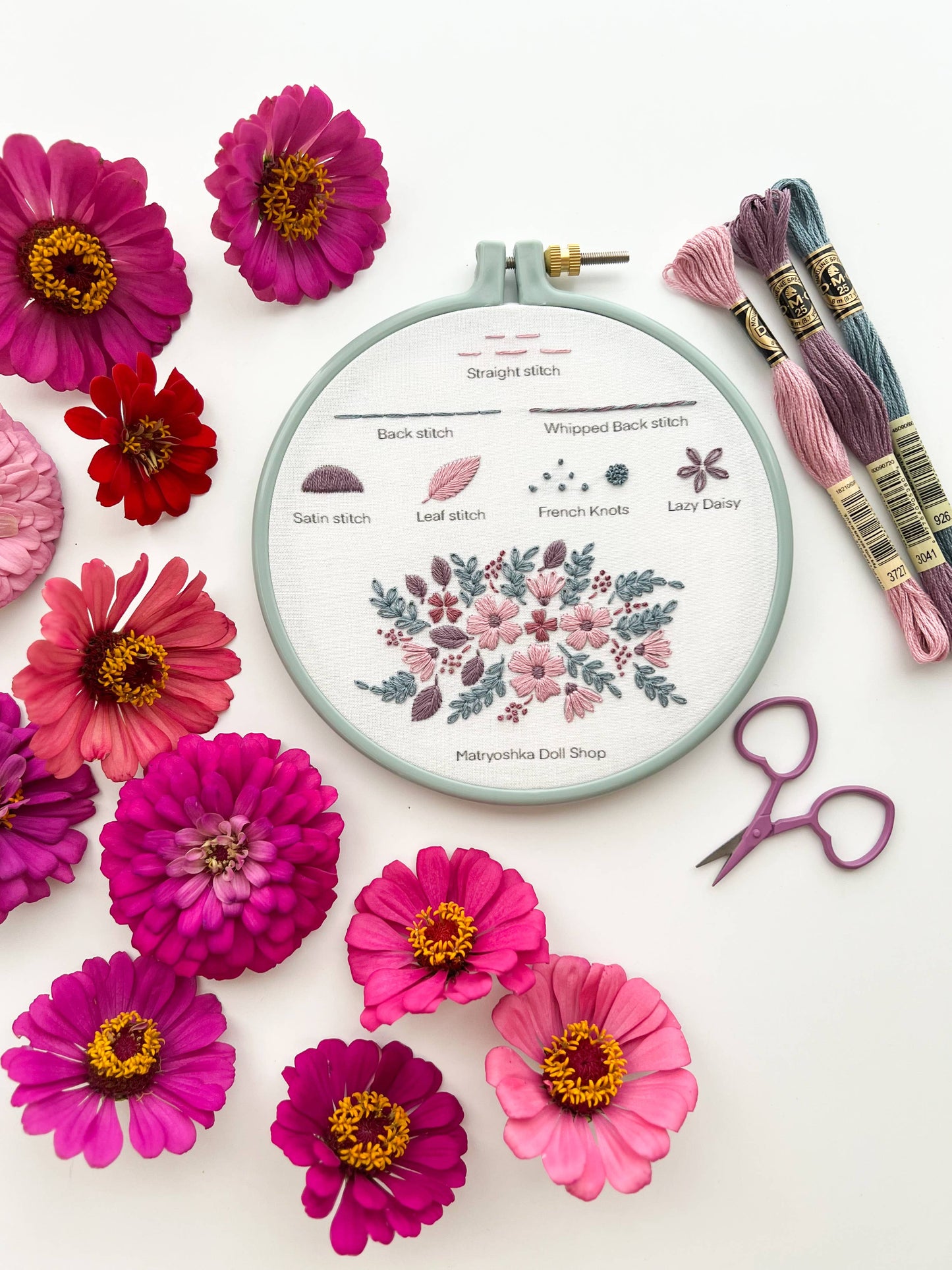 Tiny Heart Scissors – Lilac