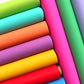 Slightly Transparent Pink Jelly Vinyl – 18" x 53"
