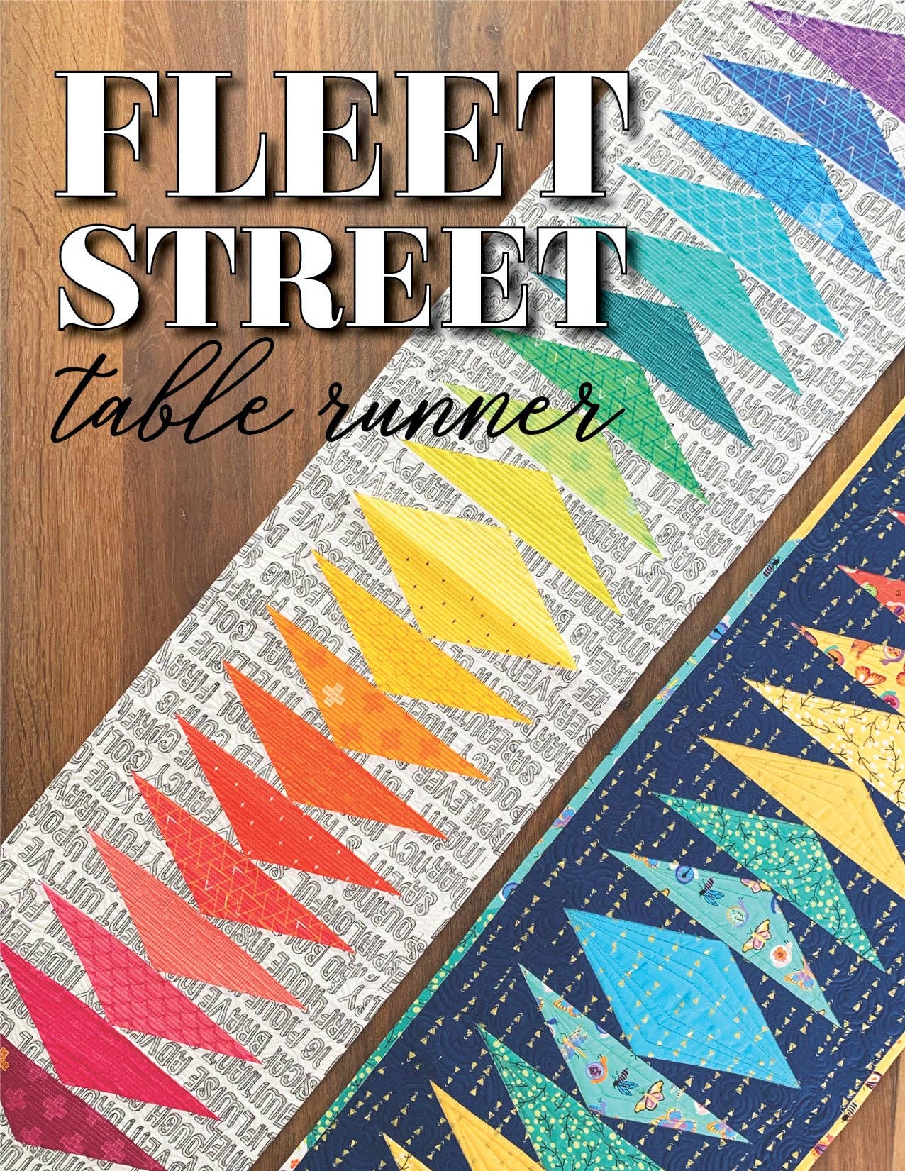 Fleet Street Table Runner Pattern – Paper Pattern