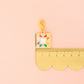 Sewing Machine Removable Zipper Charm: Quilt Star