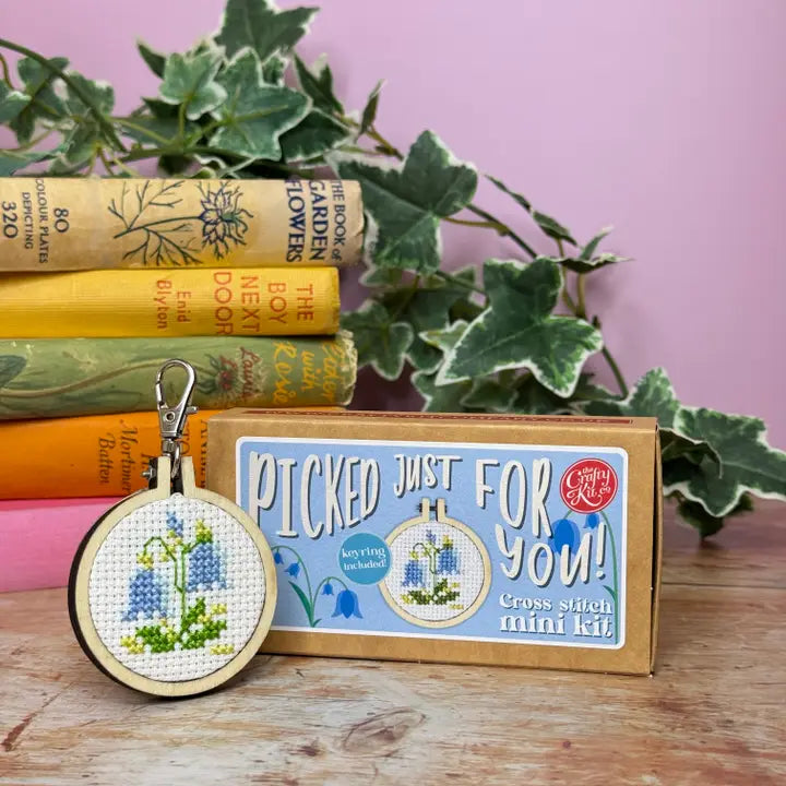 Picked Just For You! Mini Matchbox Cross Stitch Kit