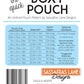 The Quick Boxy Pouch Pattern: Paper Pattern