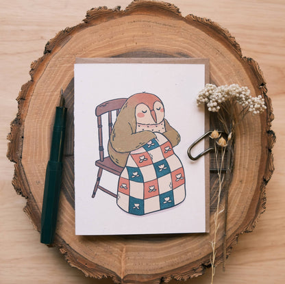 Greeting Card: Tailorbird Quilting