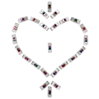 Clear Glitter Clips | Pack of 25