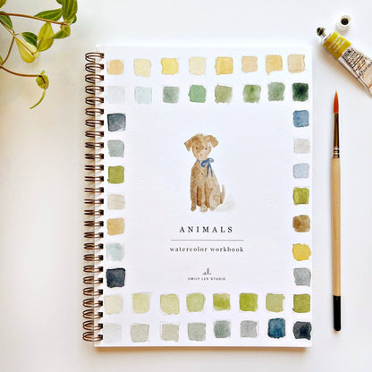 Watercolor Workbook - Animals