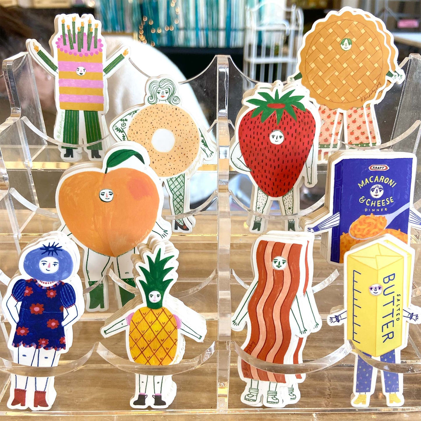 Mr. Strawberry Sticker Vinyl Sticker
