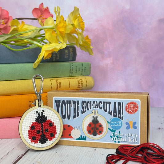 Mini Cross Stitch Kit: You're Spot-tacular!