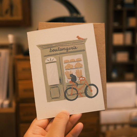 Greeting Card: Boulangerie