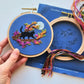 Catwalk Mini Embroidery Kit – 4" Hoop