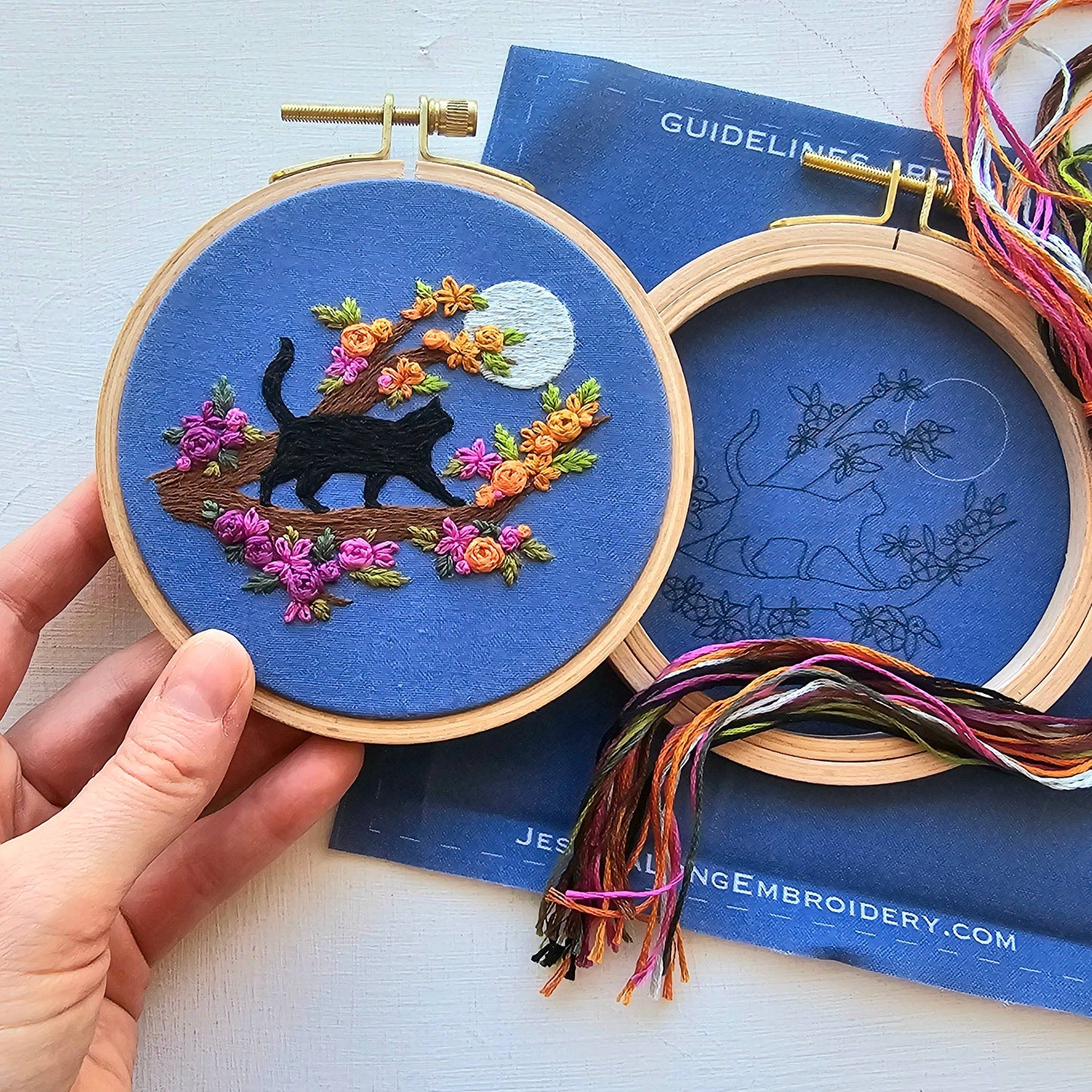 Catwalk Mini Embroidery Kit – 4" Hoop