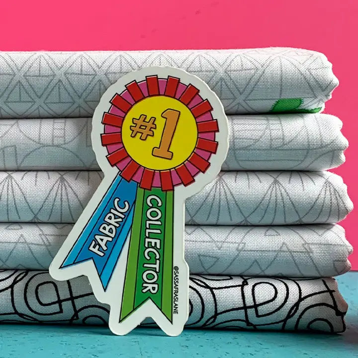 Fabric Collector Award Sticker