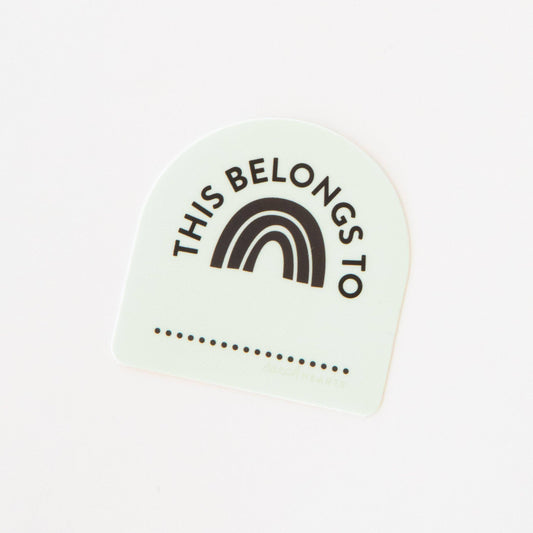This Belongs To Sticker Sticker