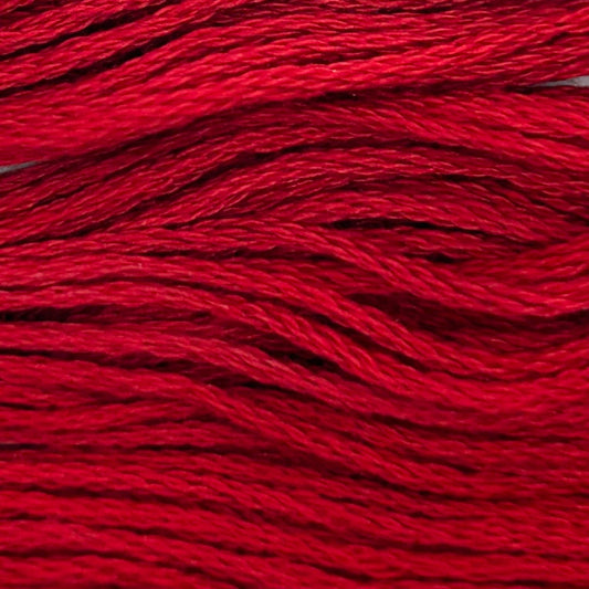 OTF Threads™ Solid 6 Strand Embroidery Floss: 19 Christmas Red