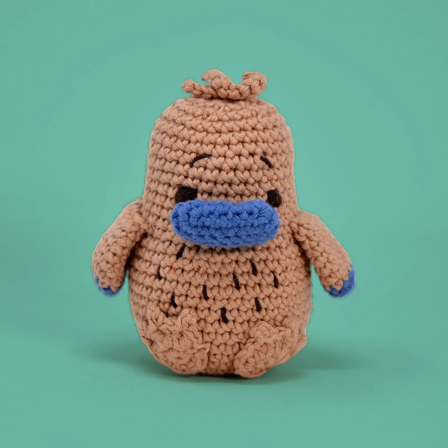 Knitty Critters - Pouch Pals - Peter Platypus