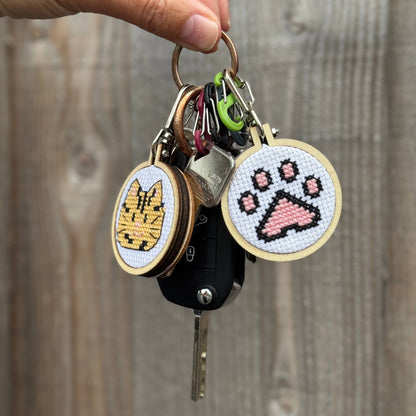 We're Like Two Peas in a Pod! Mini Matchbox Cross Stitch Kit