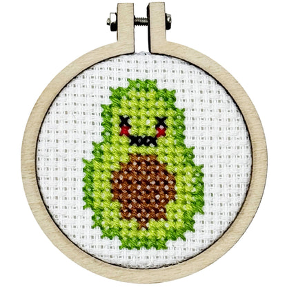 'Avo Great Day!' Mini Matchbox Cross Stitch Kit