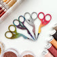 Embroidery stork scissors, small bird scissors: Pink Shell