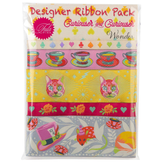 Tula Pink - Curiouser & Curiouser Ribbon Pack – Wonder (5 yds Total)
