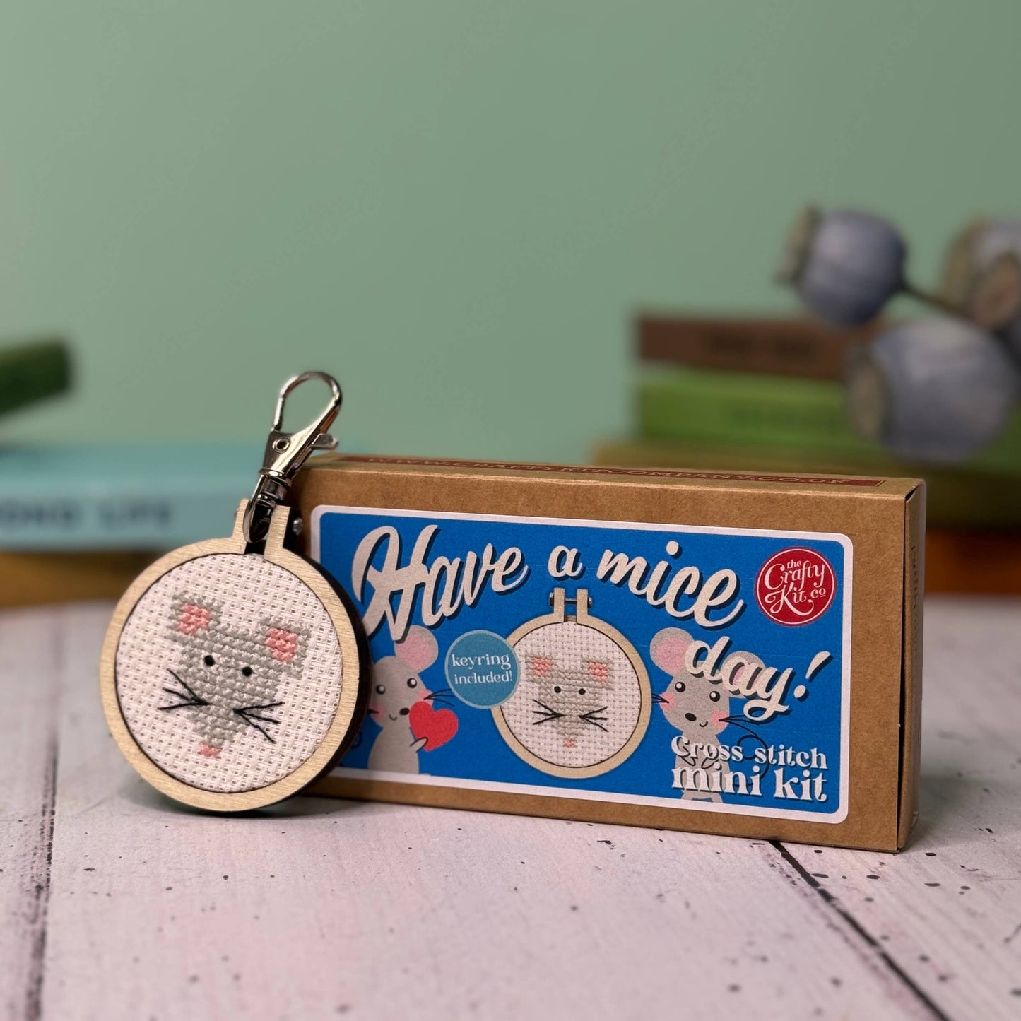 Have a Mice Day! Mini Matchbox Cross Stitch Kit
