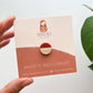 Circle Magnetic Needle Minder: Amber