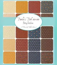Pamelia's Path Charm Pack – 42 Piece Precut Fabric Collection