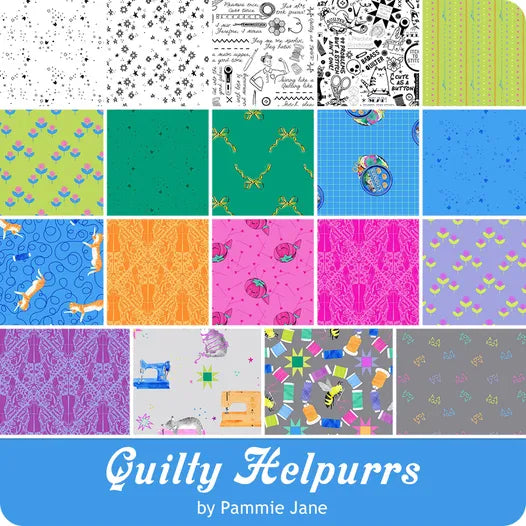 Quilty Helpurrs Jelly Roll by Pammie Jean