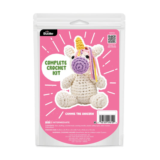 Bucilla Amigurumi Crochet Kit - Cammie the Unicorn