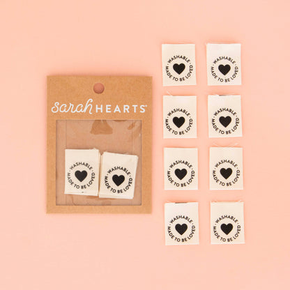 Sewing Woven Labels: Washable Made to be loved