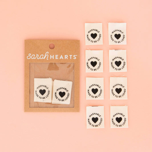 Sewing Woven Labels: Washable Made to be loved