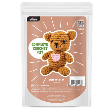 Bucilla Amigurumi Crochet Kit - Billy the Bear