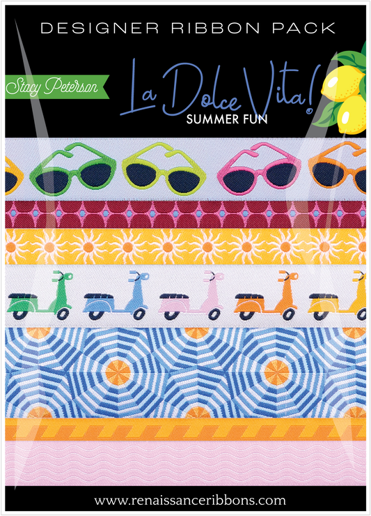 La Dolce Vita Summer Fun – Designer Ribbon Pack