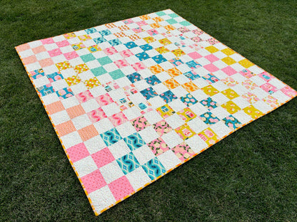 Layer Cake Squared Quilt Pattern - Printed