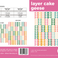 Layer Cake Geese Quilt Pattern - Printed
