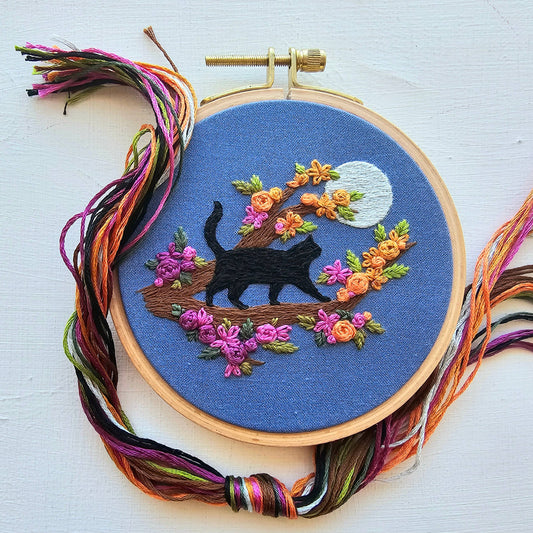Catwalk Mini Embroidery Kit – 4" Hoop