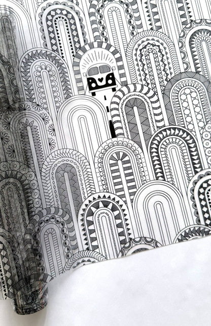 Clear TPU Vinyl: Summer Lovin' Arches