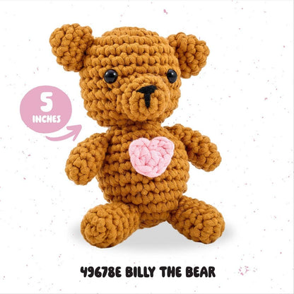 Bucilla Amigurumi Crochet Kit - Billy the Bear