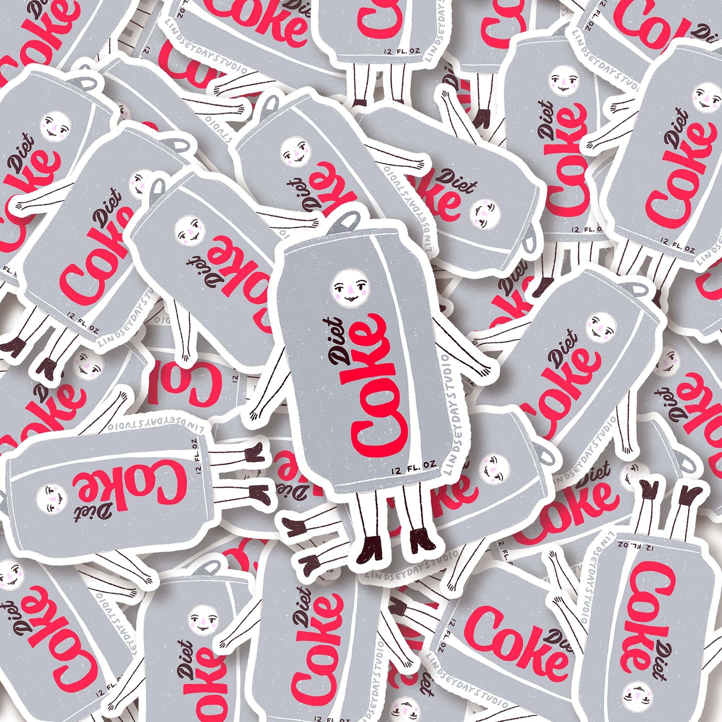 Diet Coke Deanne Vinyl Sticker