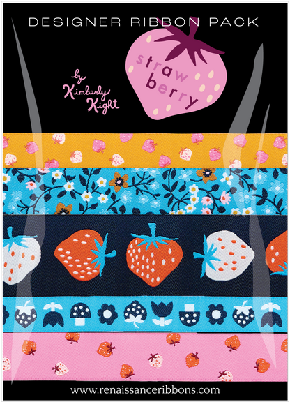 Strawberry Ribbon Collection – Designer Pack by Kimberly Kight 🍓