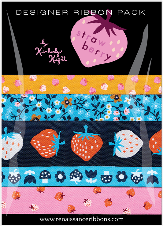 Strawberry Ribbon Collection – Designer Pack by Kimberly Kight 🍓