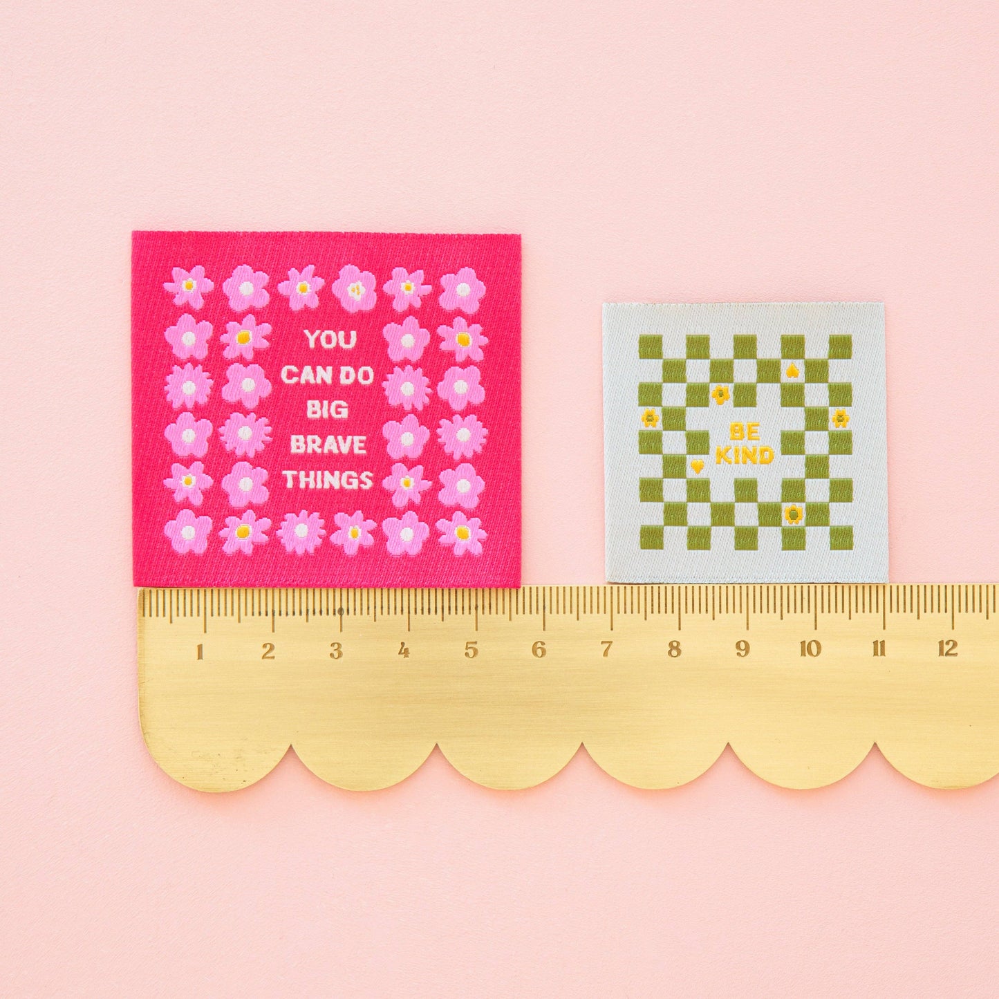 Joyful June Multipack Woven Sewing Quilting Knitting Labels