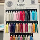 Jelly Chunky Glitter Yarn – Super Bulky Chenille with Sparkle ✨: 110-06 DARK PINK